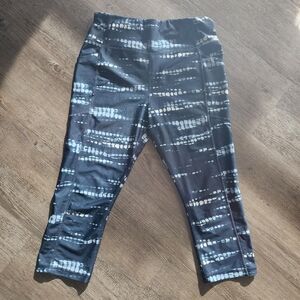 Activewear Capri leggings with pockets